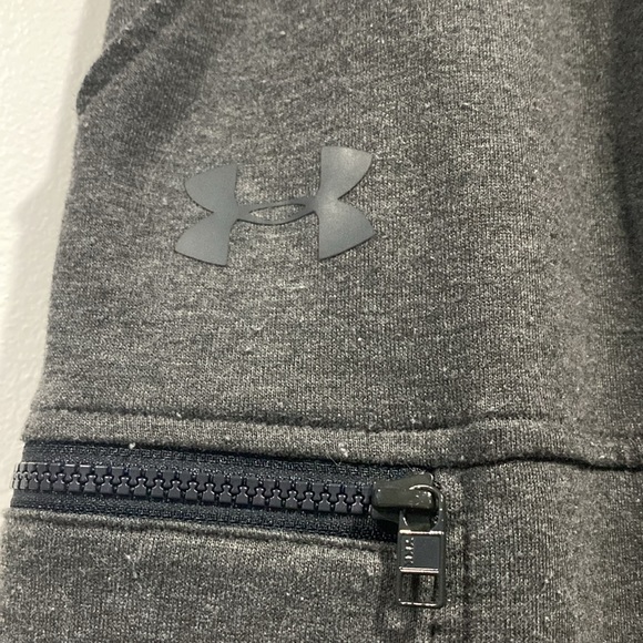 Vintage Style Under Armour 1996 Charcoal Gray 5- Pockets Sweatpants Men's Size S - Picture 7 of 8